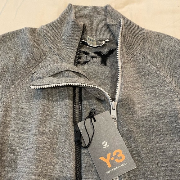 100% authentic Y-3 double zip sweater - Picture 2 of 5